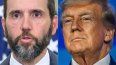 El fiscal especial Jack Smith y el expresidente Donald Trump.
