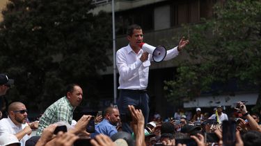 Juan Guaidó, presidente encargado de Venezuela. 