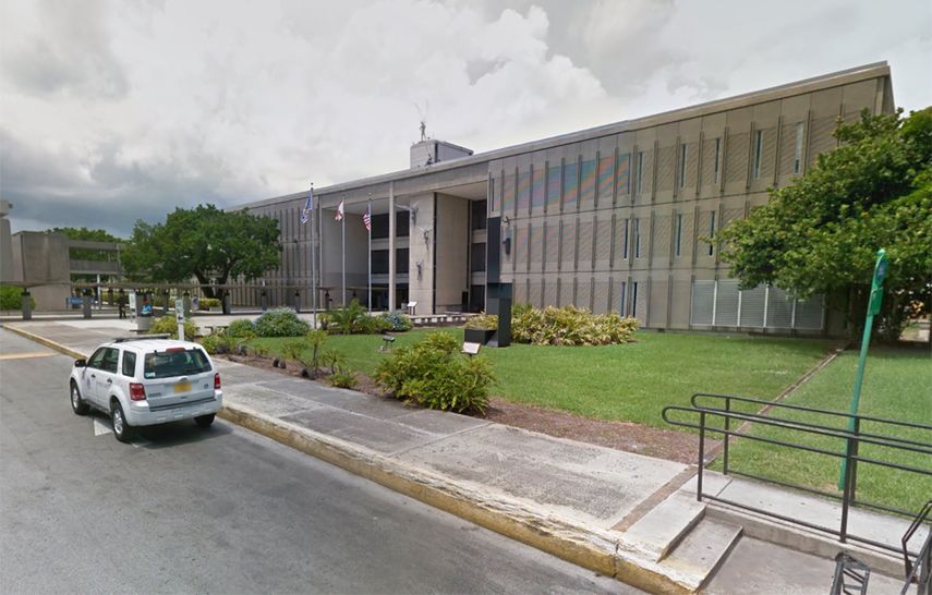 Vista parcial del North Campus del Miami Dade College.