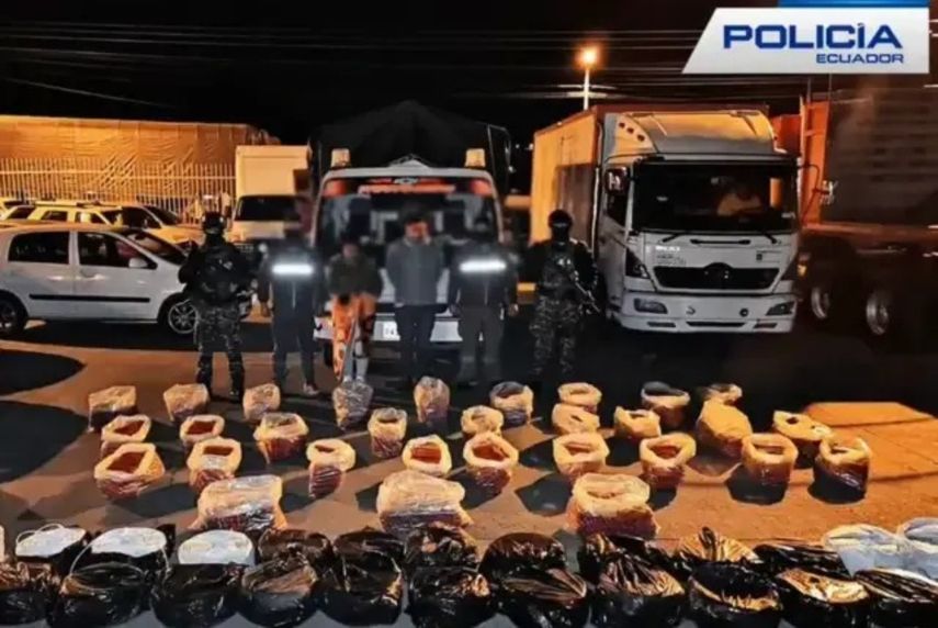La policía de Ecuador incautó explosivos que iban a ser utilizados en actos terroristas en Colombia