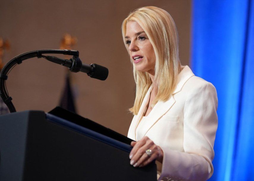 La fiscal general de Estados Unidos, Pam Bondi.&nbsp;