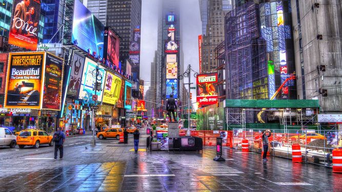 La ciudad de Nueva York.