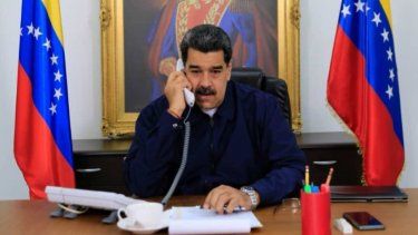 El dictador Nicolás Maduro