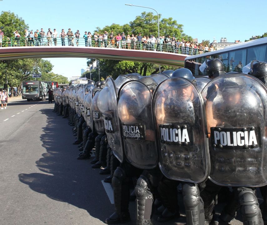 Policías de Argentina. Foto referencial. 