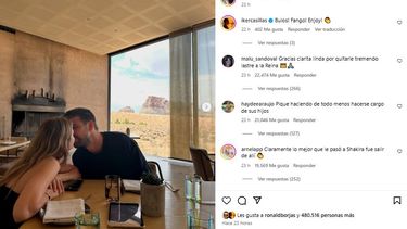 El exfutbolista y su pareja viajaron a Estados Unidos.