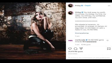 La cantante mexicana Frida Sofía.