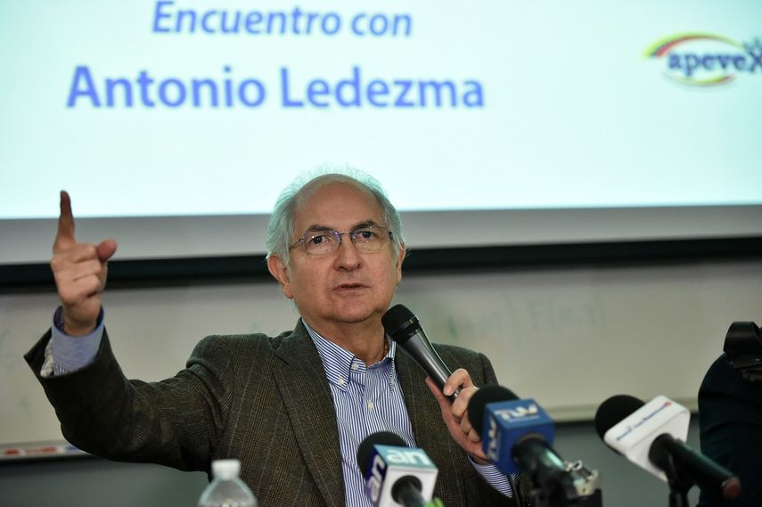 El opositor venezolano Antonio Ledezma.