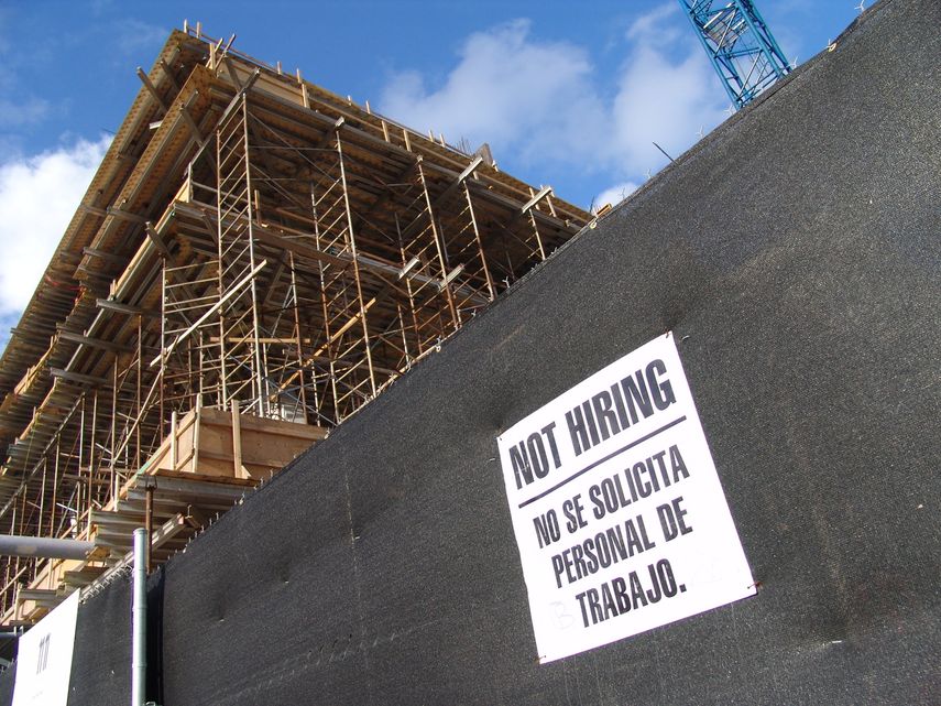 La construcción es una de las principales fuentes de empleos.