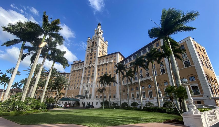El imponente Biltmore en 2025, Coral Gables.