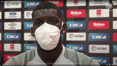 El futbolista francés Randy Nteka.&nbsp;