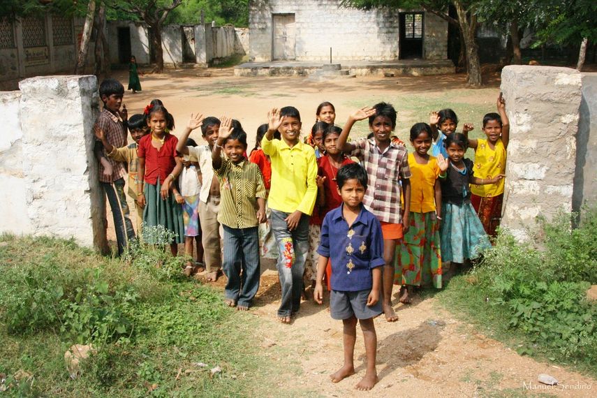 El primer proyecto de la Fundación Vicente Ferrer en Anantapur, fue financiado por Estados Unidos&nbsp;