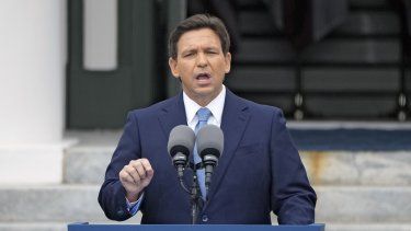 El gobernador de Florida, Ron DeSantis.&nbsp; &nbsp;