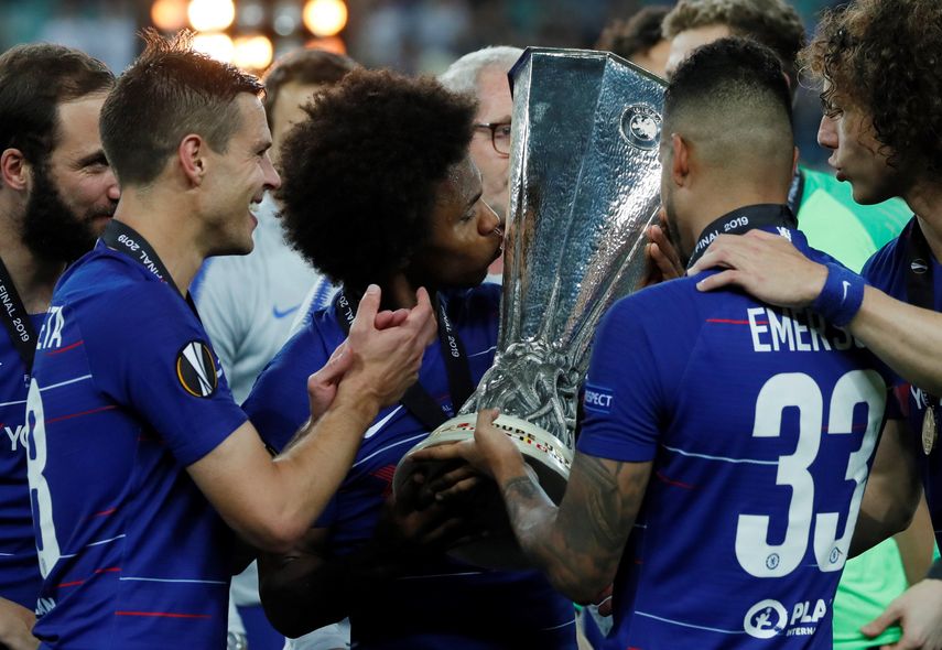 Willian (centro), de 30 años, ha sido habitual en las convocatorias de Tite. Ha sido llamado en 70 oportunidades, jugó en 65 partidos y marcó ocho goles.