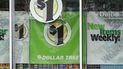 Los logotipos de la cadena de tiendas Dollar Tree en Jackson, Mississippi. Los logotipos de la cadena de tiendas Dollar Tree en Jackson, Mississippi.