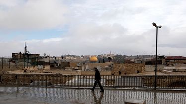 Vista del casco viejo de Jerusalén.