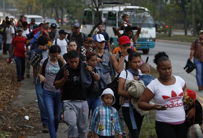 Hondure os convocan a nueva caravana migrante rumbo a EEUU