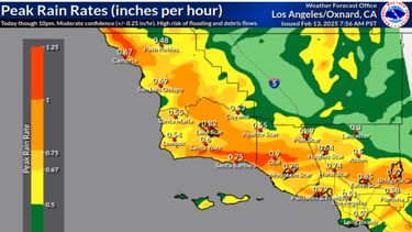Las autoridades en California se mantienen alertas