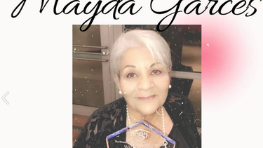 El homenaje a Mayda Garcés es este domingo 24 de enero, a las 6:50 pm ET.