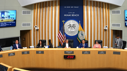 Pleno de la Comisión de Miami Beach.&nbsp;