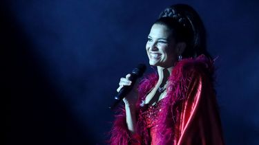 Natalia Jiménez finaliza Antología 20 Años Tour en Caracas, Venezuela, el 22 de junio de 2024.