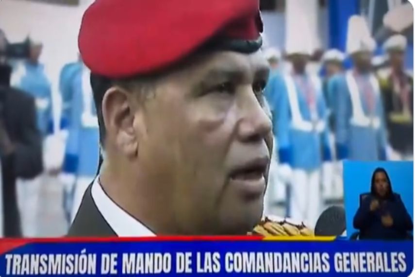 Al dejar su cargo en el SEBIN el general dijo a Maduro: Los errores y desaciertos son de mi entera responsabilidad