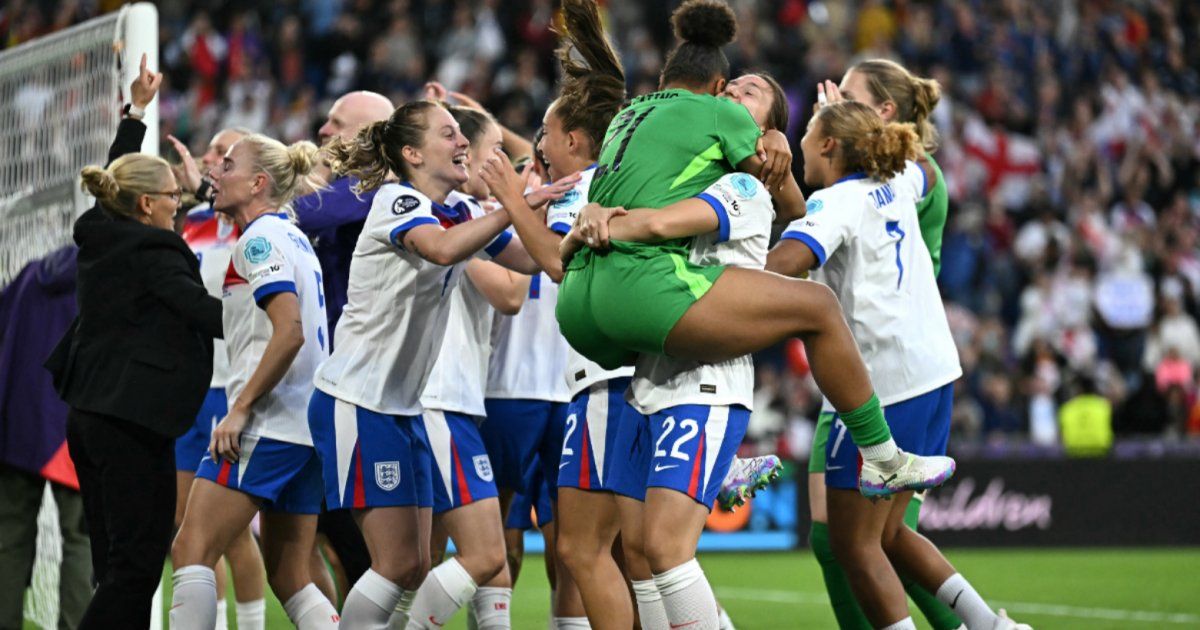 Inglaterra se corona bicampeona de la Eurocopa tras vencer a España en penales