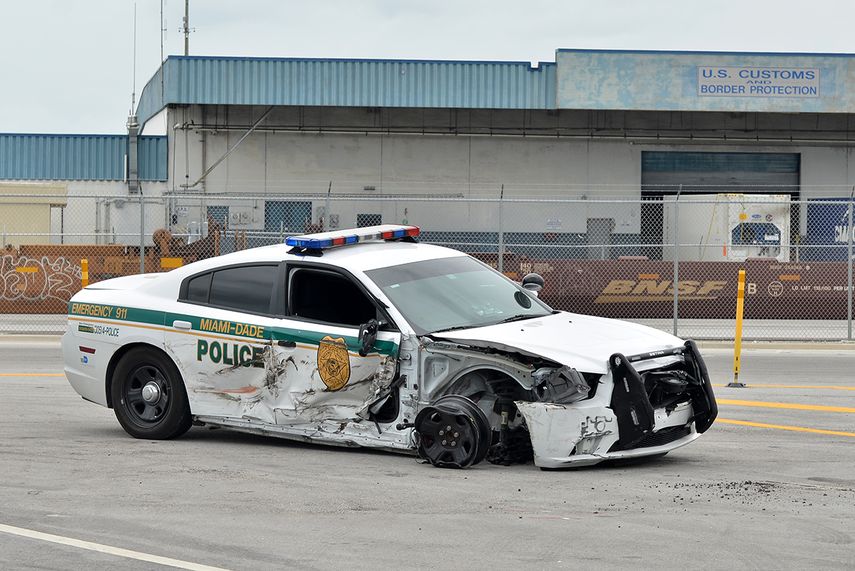 Según la información preliminar, un grupo de detectives y  oficiales estaban realizando un operativo de custodia para un funcionario del Gobierno de EEUU que visitaba Miami. (ÁLVARO