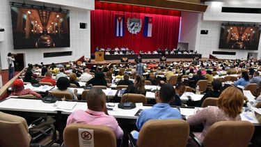 Asamblea Nacional del Poder Popular del régimen en Cuba. 