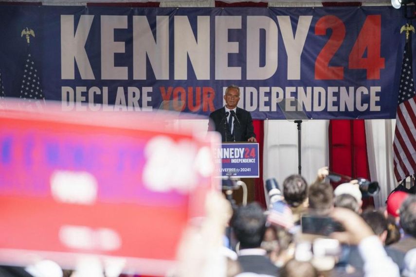 Robert F. Kennedy Jr&nbsp;anunció su candidatura a la presidencia como candidato independiente en octubre de 2023. Su campaña se centró en temas ambientales, económicos y sociales