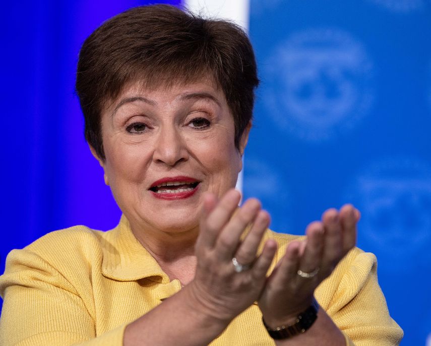 Kristalina Georgieva, gerente del Fondo Monetario Internacional.