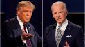 En esta combinación de fotografías de archivo del 29 de septiembre de 2020, a la izquierda el presidente Donald Trump, y su contrincante demócrata, el exvicepresidente Joe Biden, durante su primer debate presidencial en la Universidad Case Westernd y Clínica Cleveland en Cleveland, Ohio. En esta combinación de fotografías de archivo del 29 de septiembre de 2020, a la izquierda el presidente Donald Trump, y su contrincante demócrata, el exvicepresidente Joe Biden, durante su primer debate presidencial en la Universidad Case Westernd y Clínica Cleveland en Cleveland, Ohio.