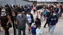 Inmigrantes centroamericanos se dirigen hacia los puntos de acceso en la frontera sur de EEUU. Inmigrantes centroamericanos se dirigen hacia los puntos de acceso en la frontera sur de EEUU.