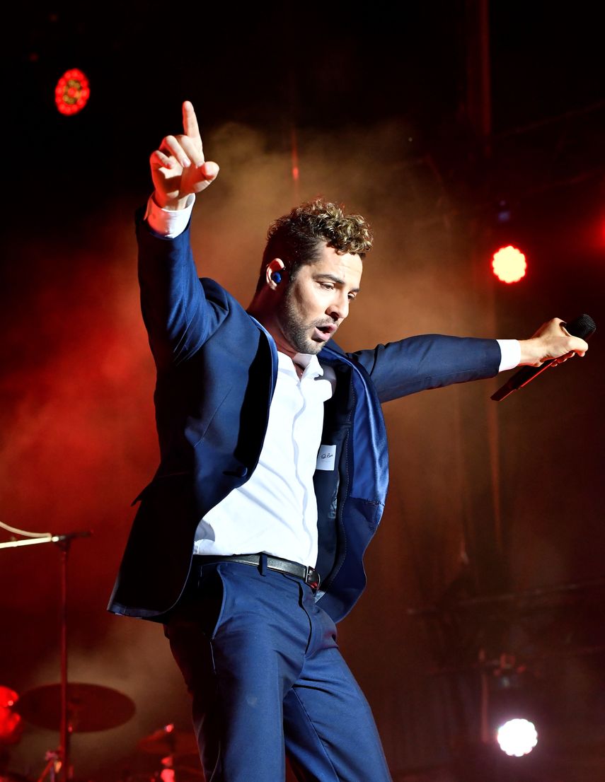 El cantante español David Bisbal.