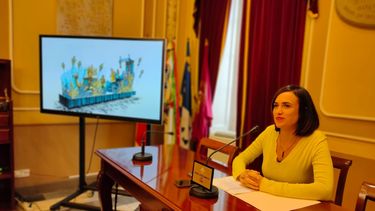 La delegada de&nbsp;Cultura&nbsp;y Fiestas del Ayuntamiento de C&aacute;diz, Lola Cazalilla