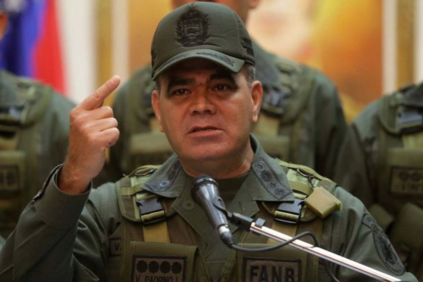 Vladimir Padrino López, ministro de la defensa de Venezuela. 