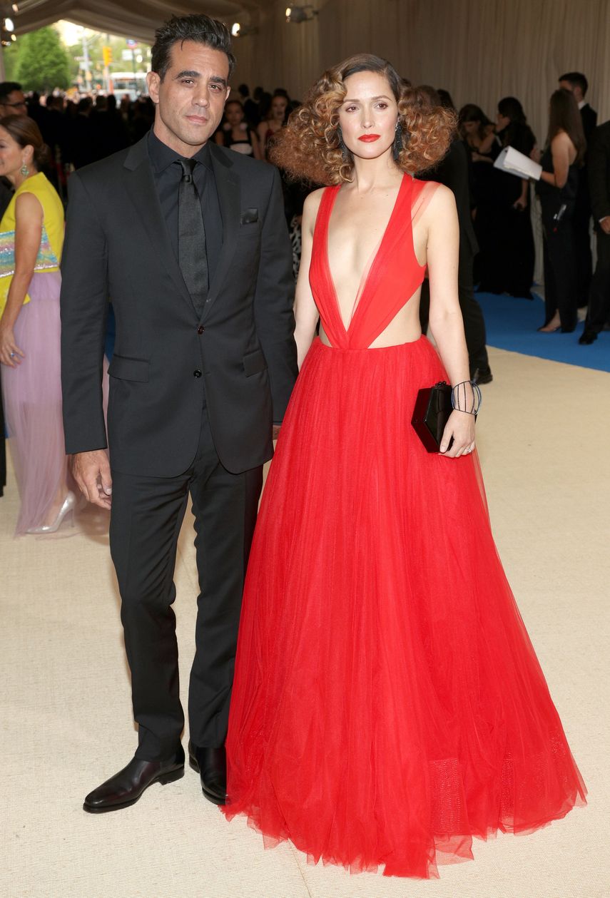 La actriz australiana Rose Byrne y su novio Bobby Cannavale.