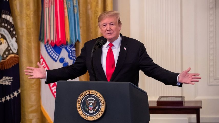 El presidente de EEUU, Donald Trump.