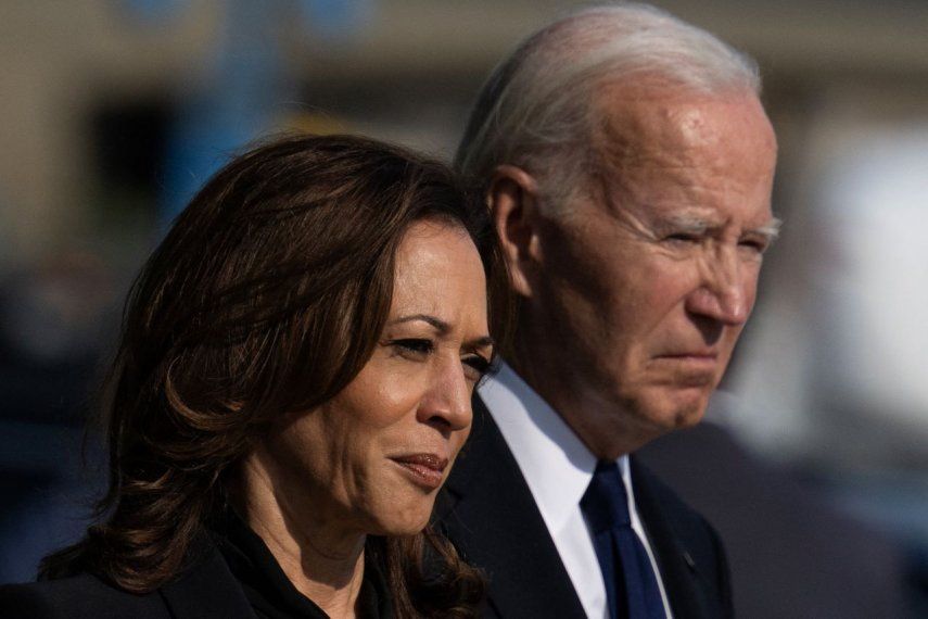El presidente Joe Biden y la vicepresidenta Kamala Harris.&nbsp;