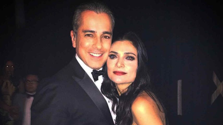 Los actores&nbsp;Ana María Orozco y Jorge Enrique Abello.