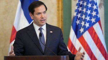 El secretario de Estado de Estados Unidos Marco Rubio.