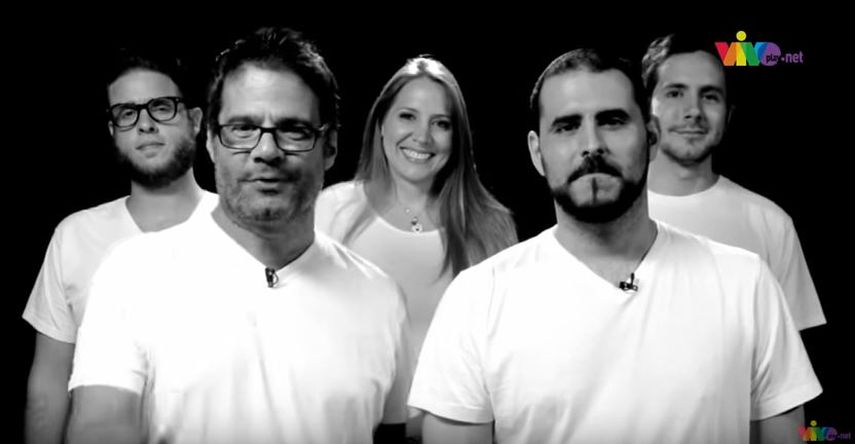 Jean Mary, José Rafael, Led, Manuel y Alex harán de las suyas junto a Chataing en Stand Juntos  una comedia dividida en seis rutinas de veinte minutos cada uno. (YouTube)