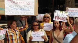 Las Mujeres del Frente Amplio &nbsp;levantaron su voz de protesta el pasado 23 de agosto.