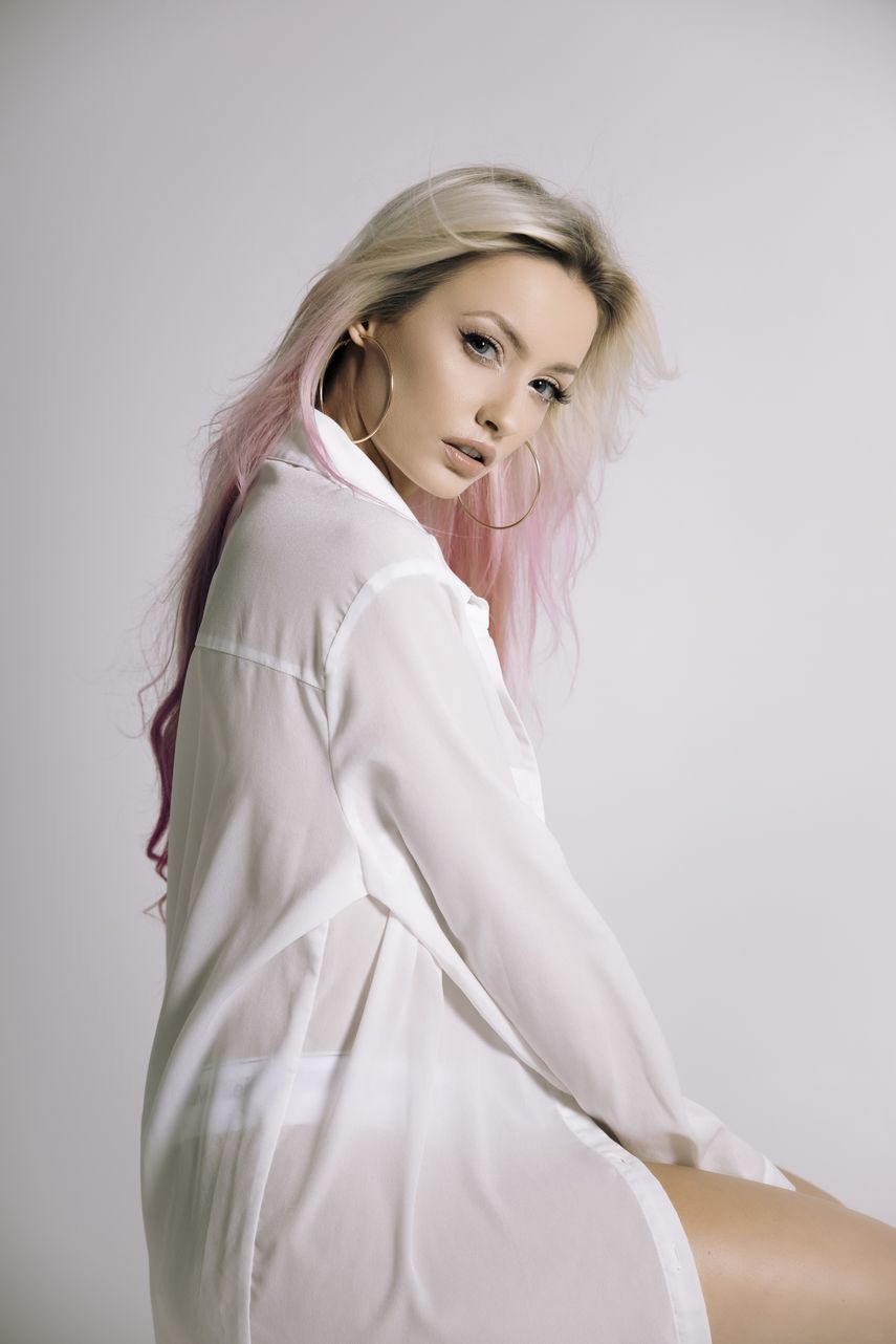 La cantante e influencer venezolana Katie Angel