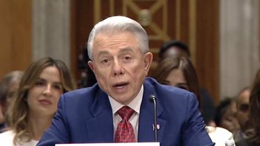 El próximo embajador de EEUU en España, Benjamin Leon, durante una audiencia del Senado estadounidense. El próximo embajador de EEUU en España, Benjamin Leon, durante una audiencia del Senado estadounidense.