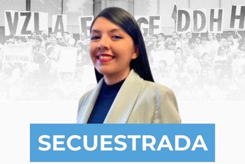 La dirigente opositora María Oropeza fue sacada de su hogar por funcionarios de la DIE y la DGCIM