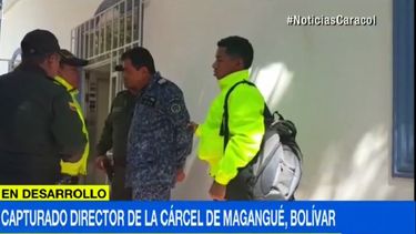 Roberto Antonio Sandoval en el momento de su captura.