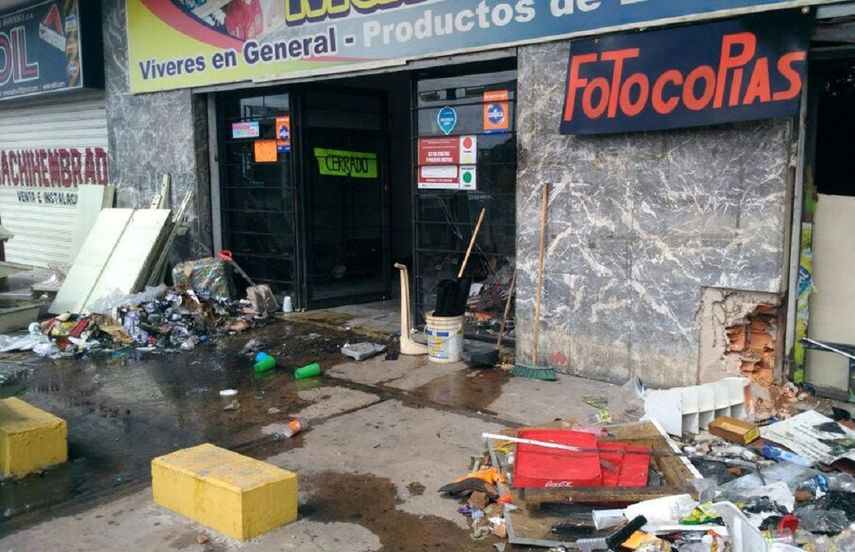 Muchos comercios saqueados en la zona sur de Venezuela no volverán a abrir sus puertas.
