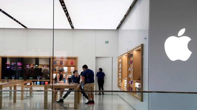 Una tienda Apple en Miami el 14 de marzo del 2020.&nbsp;
