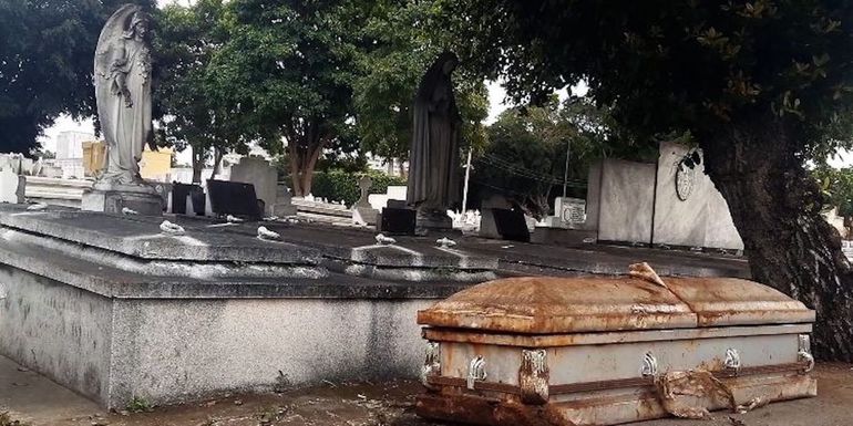 Cementerio de Colon, en La Habana, Cuba. 