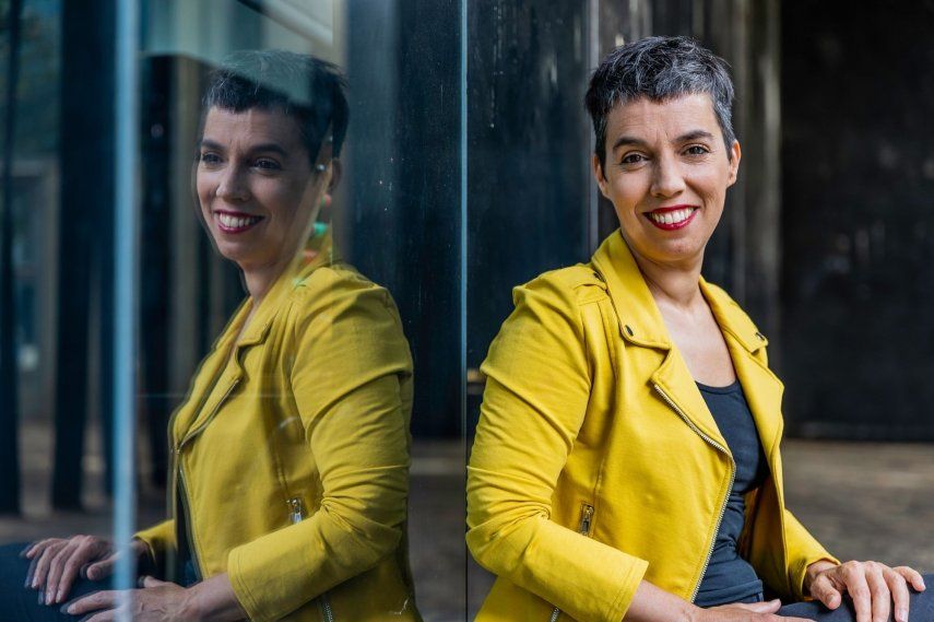 La escritora Esther Vivas.&nbsp;